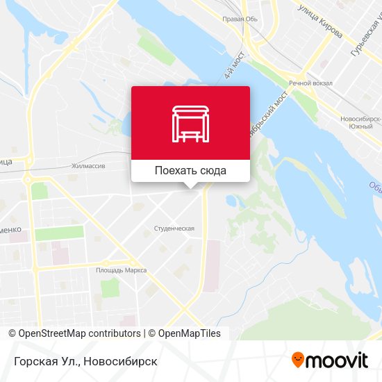 Карта Горская Ул.