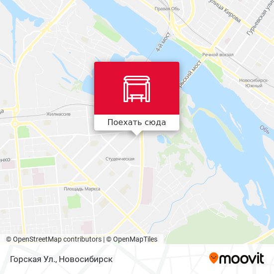 Карта Горская Ул.