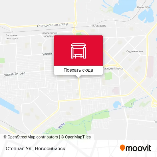 Карта Степная Ул.