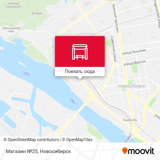 Карта Магазин №25