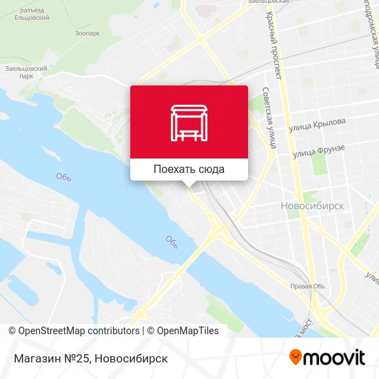 Карта Магазин №25