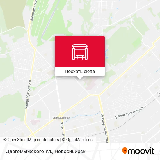 Карта Даргомыжского Ул.