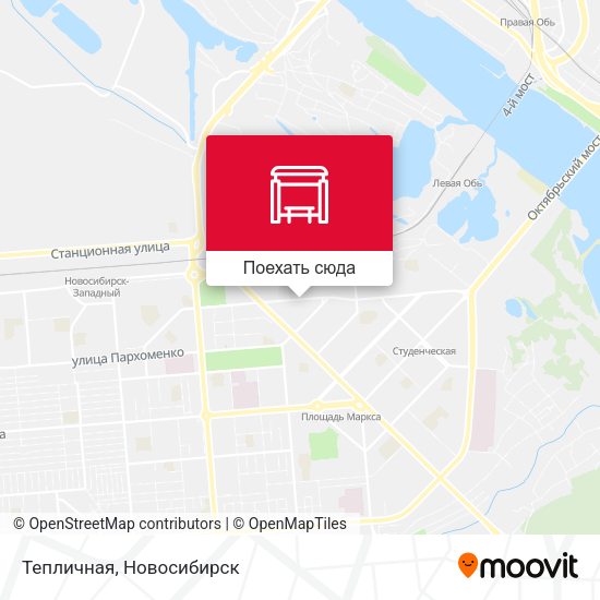 Карта Тепличная
