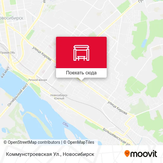 Карта Коммунстроевская Ул.