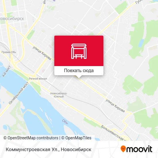 Карта Коммунстроевская Ул.
