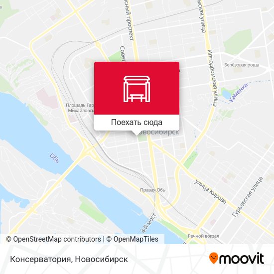 Карта Консерватория
