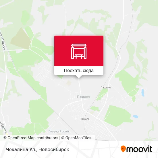 Карта Чекалина Ул.