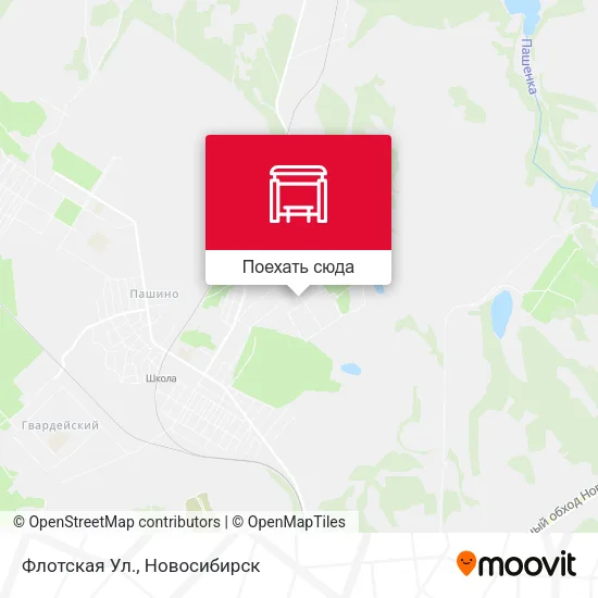 Карта Флотская Ул.