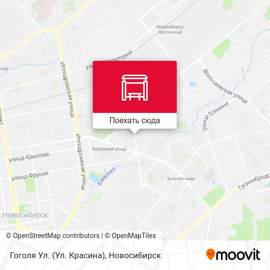Карта Гоголя Ул. (Ул. Красина)