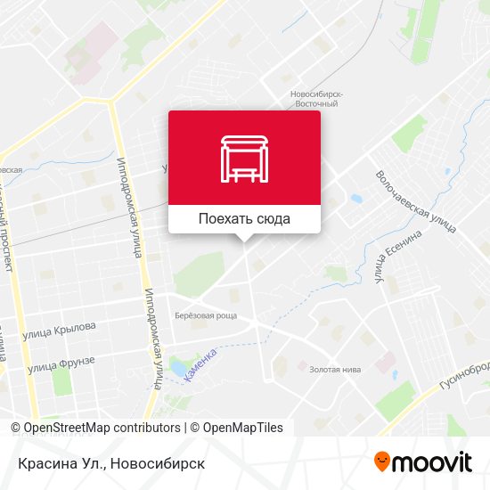 Карта Красина Ул.