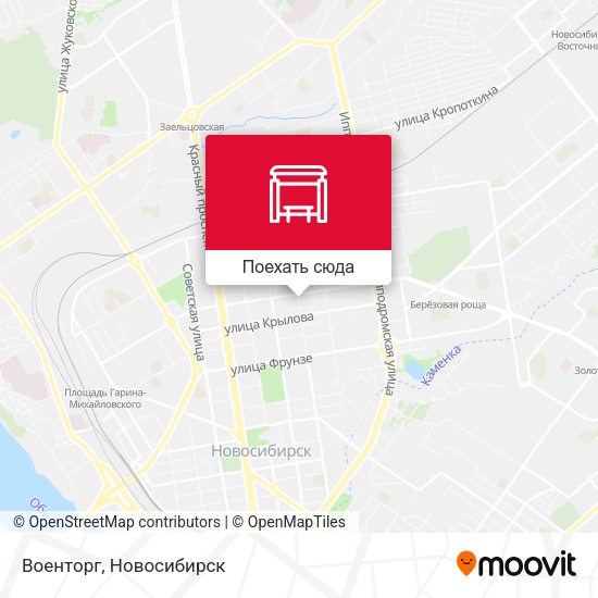 Карта Военторг