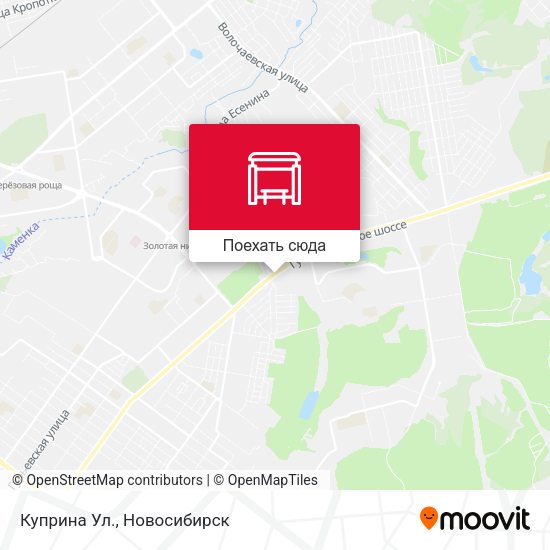 Карта Куприна Ул.