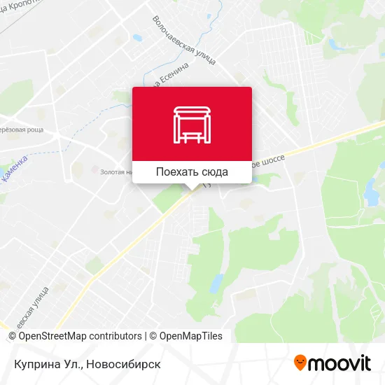 Карта Куприна Ул.