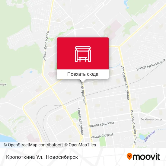 Карта Кропоткина Ул.