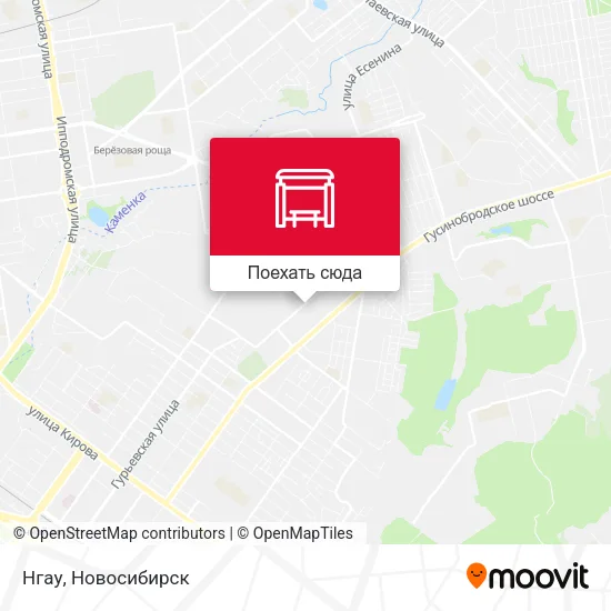 Карта Нгау