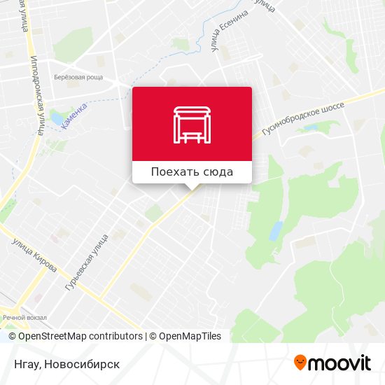 Карта Нгау