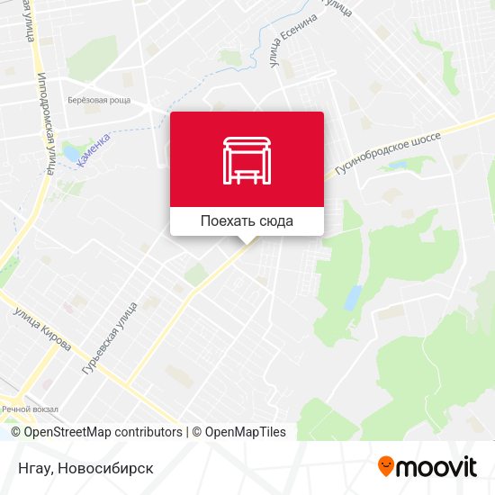 Карта Нгау