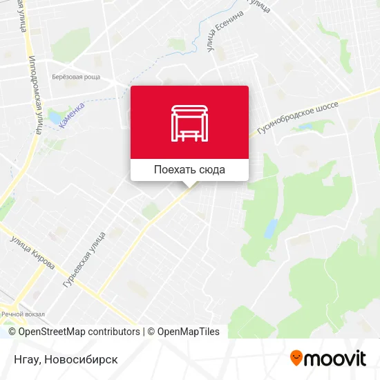 Карта Нгау