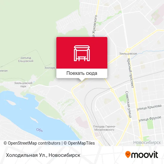 Карта Холодильная Ул.