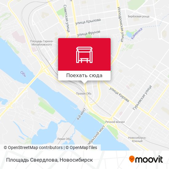 Карта Площадь Свердлова