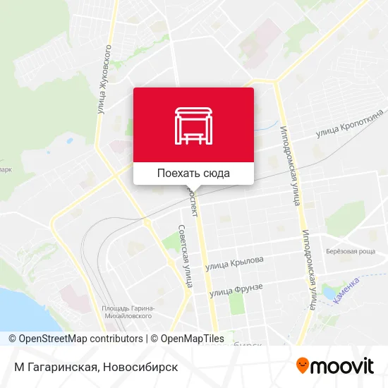 Карта М Гагаринская