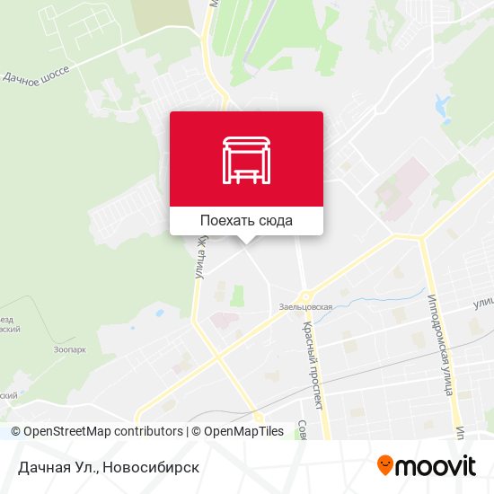 Карта Дачная Ул.