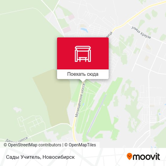 Карта Сады Учитель