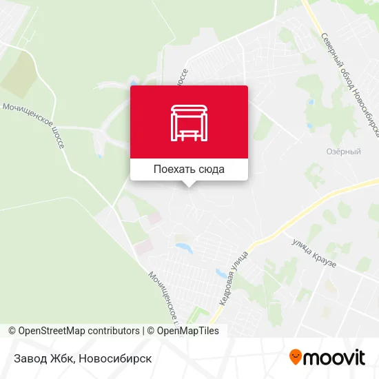 Карта Завод Жбк