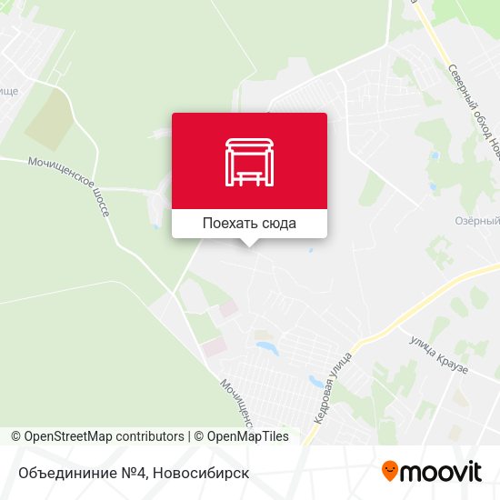 Карта Объедининие №4