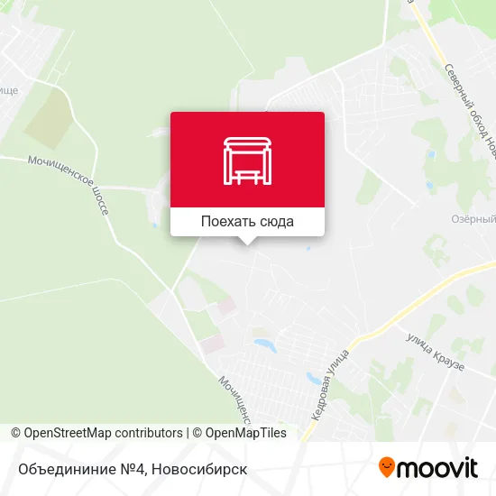 Карта Объедининие №4