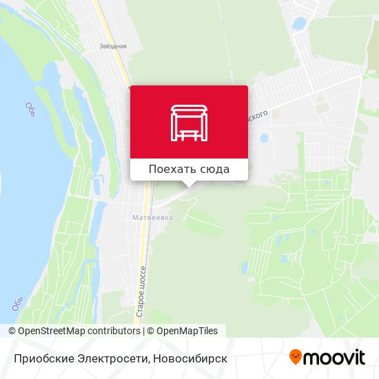 Карта Приобские Электросети