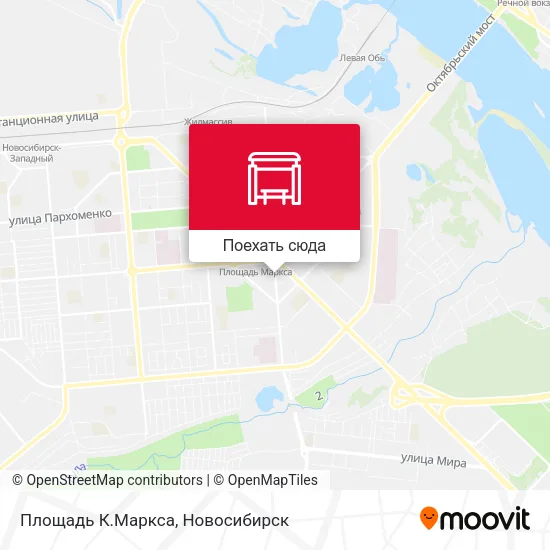 Карта Площадь К.Маркса