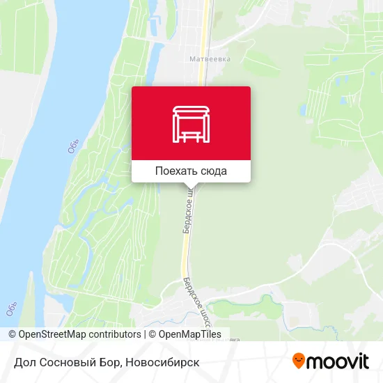 Карта Дол Сосновый Бор