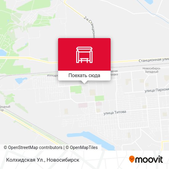 Карта Колхидская Ул.
