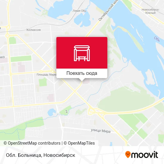 Карта Обл. Больница