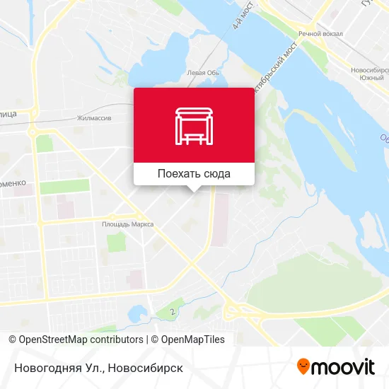 Карта Новогодняя Ул.