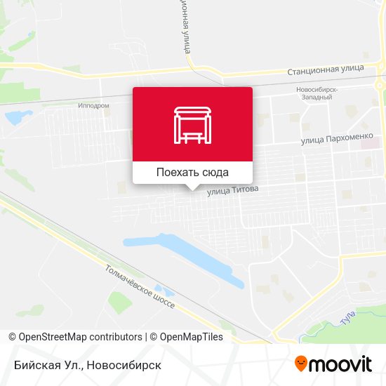 Карта Бийская Ул.