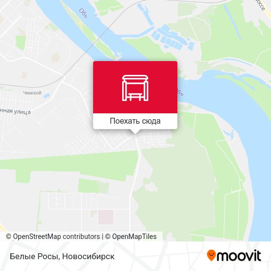 Карта Белые Росы