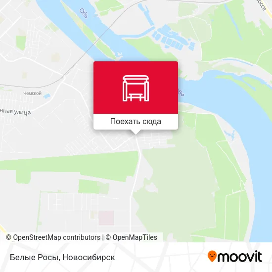Карта Белые Росы