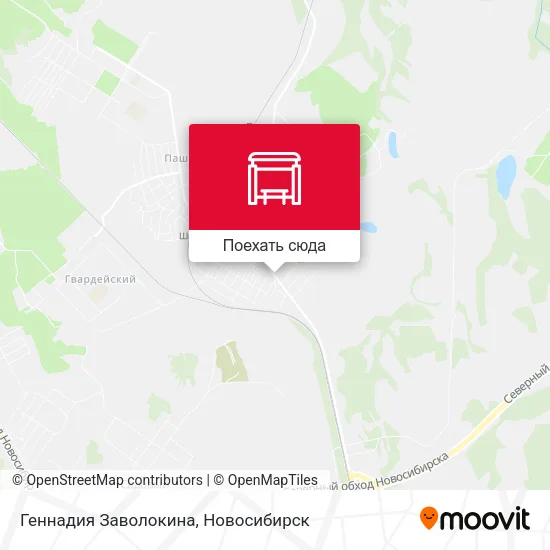 Карта Геннадия Заволокина