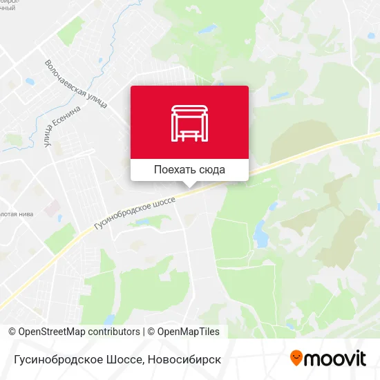 Карта Гусинобродское Шоссе