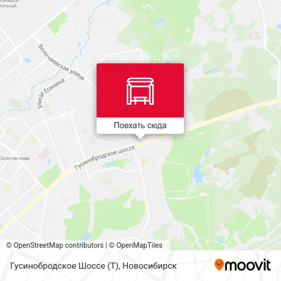 Карта Гусинобродское  Шоссе (Т)