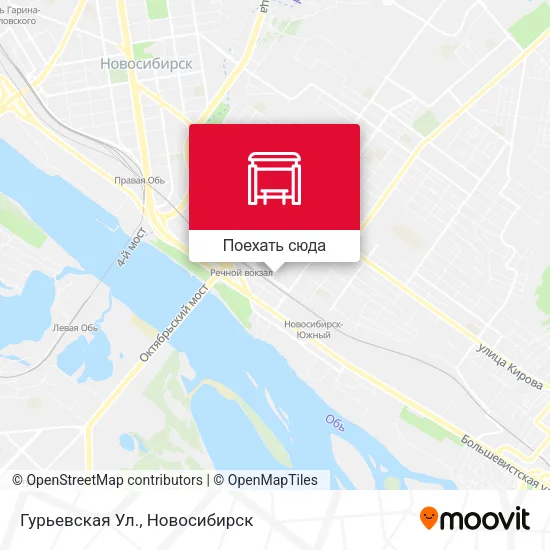 Карта Гурьевская Ул.