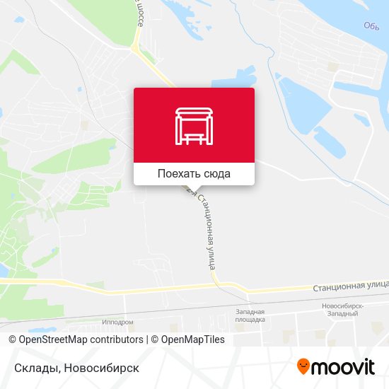 Карта Склады