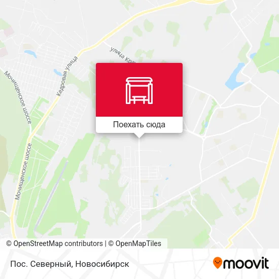Карта Пос. Северный