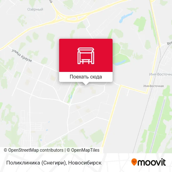 Карта Поликлиника (Снегири)