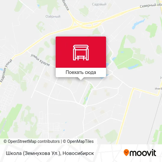Карта Школа (Земнухова Ул.)