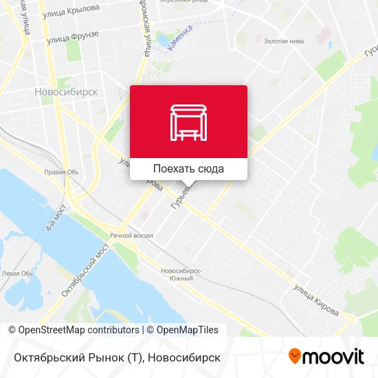 Карта Октябрьский Рынок (Т)