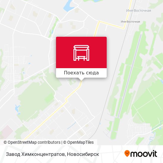 Карта Завод Химконцентратов