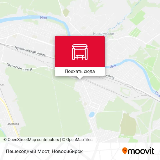 Карта Пешеходный Мост